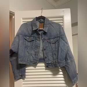 Cropped Vintagege Levi Jean Jacket